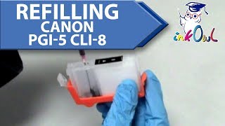 How to Use Refillable Cartridges for CANON PGI-5 and CLI-8