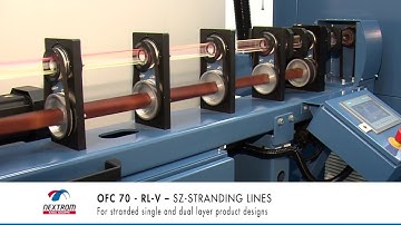 Nextrom OFC70 SZ Stranding line