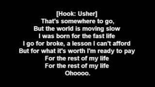 Ludacris - Rest Of My Life Lyrics, ft. Usher, David Guetta