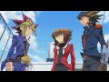 Yugi meets Jaden and Yusie (Yu-Gi-Oh!Bonds Beyond Time)