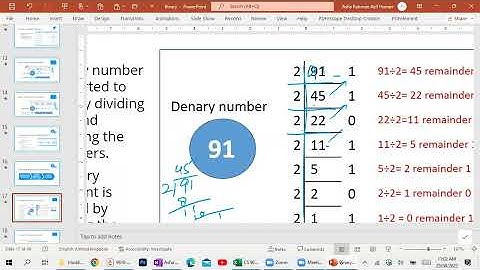 Number Systems - AS Level Computer Science 9618