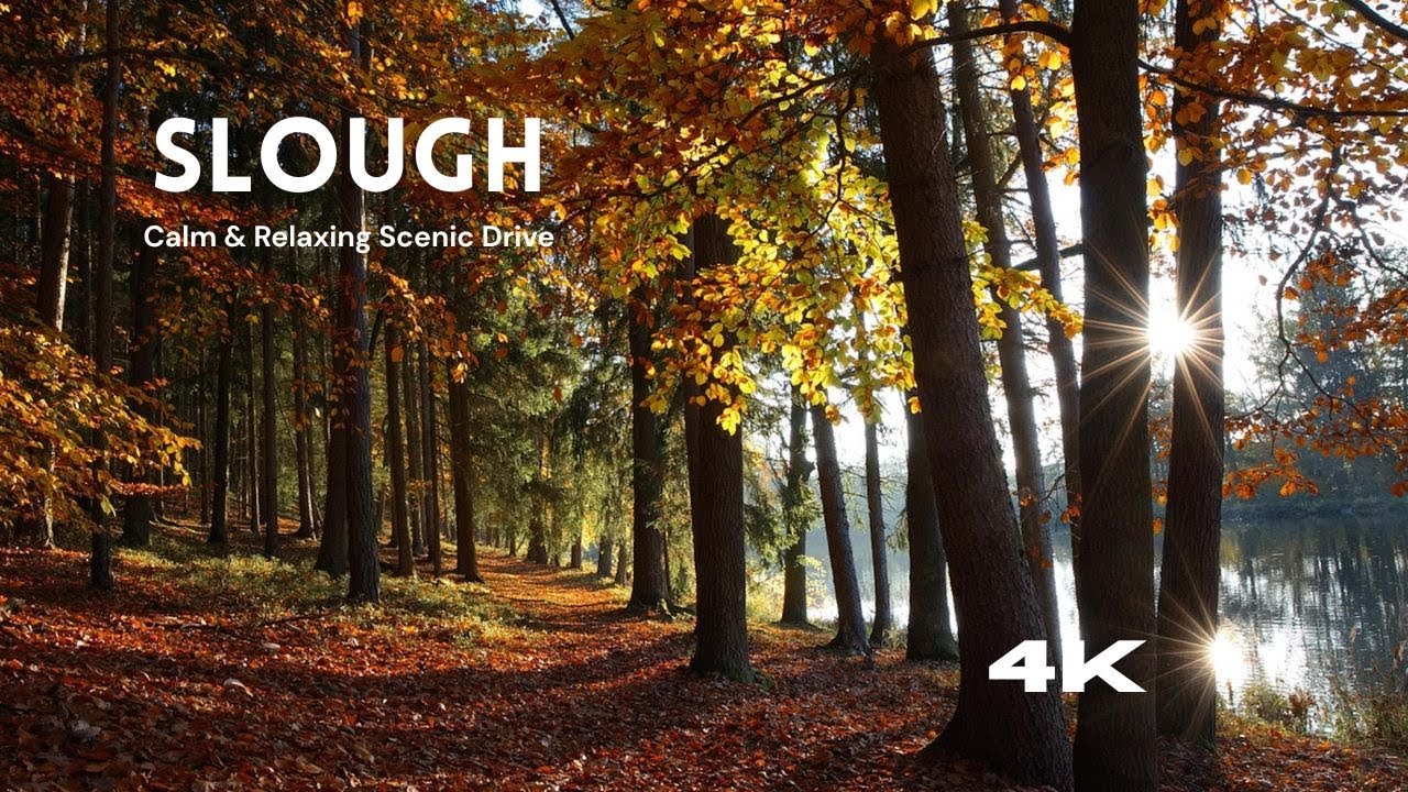 Slough | Calm & Relaxing Scenic Drive | West London