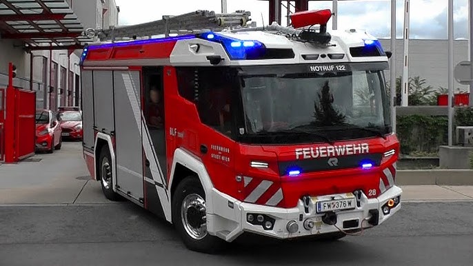 KDF + Neues ELEKTRO-LÖSCHFAHRZEUG [Rosenbauer RT] der Berufsfeuerwehr Wien  