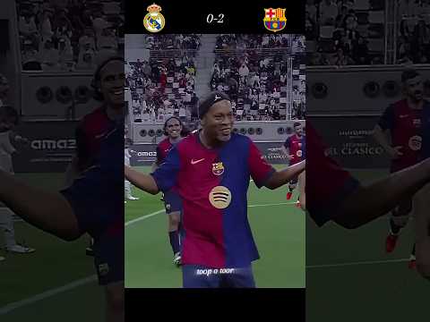 فوتبال جذاب اسطوره های رئال مادرید و اسطوره های بارسلونا