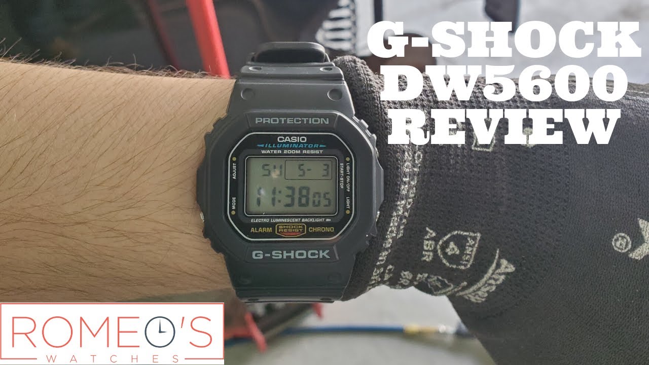 The Best G-Shock Small Wrists? (DW-5600 Review) - YouTube
