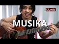 Dionela &#39;Musika&#39; easy guitar lesson for beginners