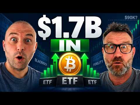 $1,7 Miliar Masuk ke ETF Bitcoin dalam 2 Hari - Jalan Menuju $90 Ribu? | TMM Live ft. BTCC