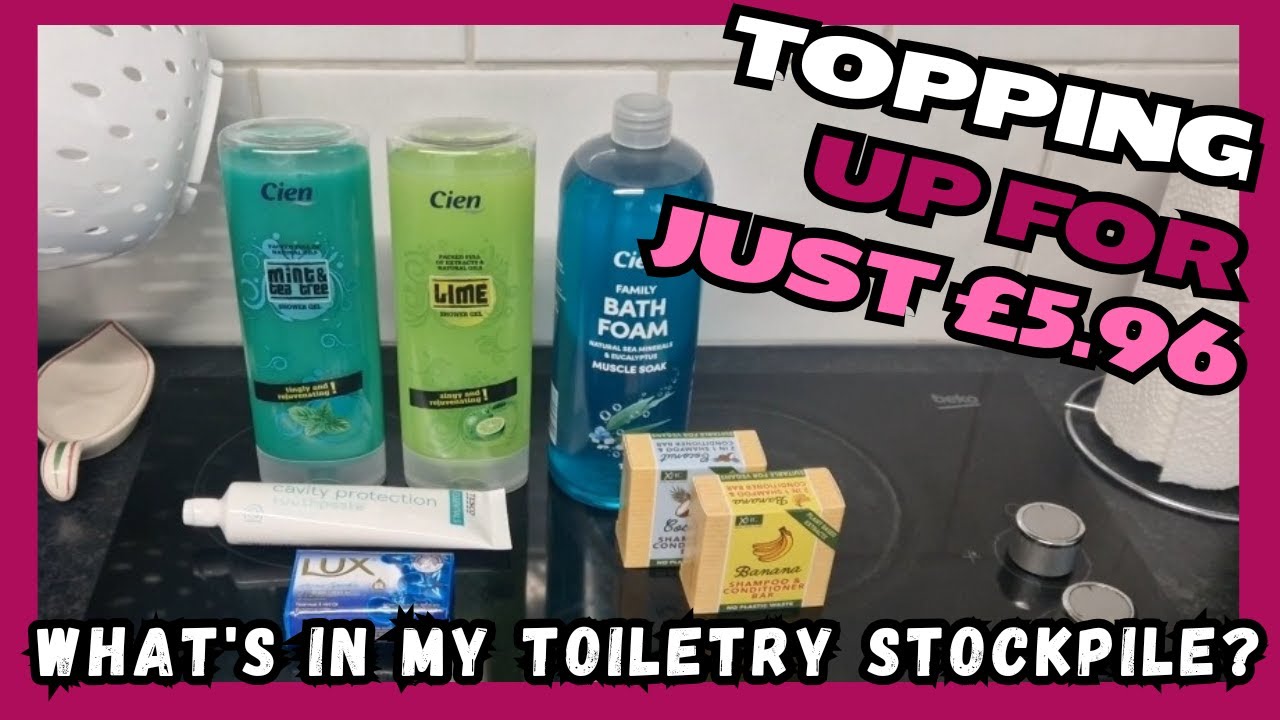 Stocking Up My Toiletry Stockpile Bit by Bit 