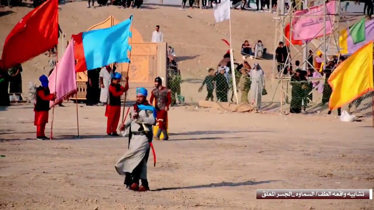 دخول جيش بني اميه #علام الواقعه