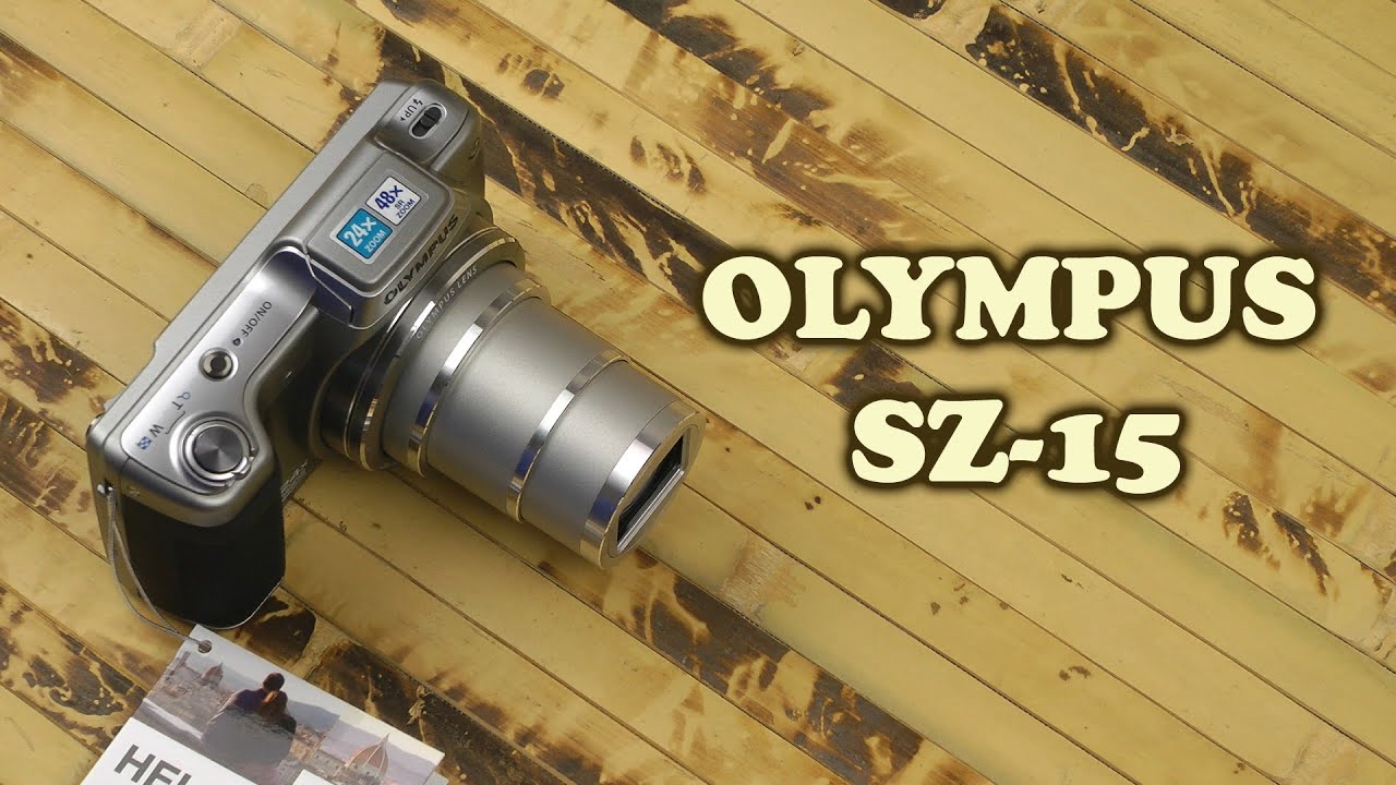 Распаковка Olympus SZ-15