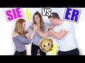 BFF vs. MANN Makeup CHALLENGE! Laura oder Hendrik?! ♡ BarbaraSofie