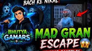 "Dadi Nahi… DAR KA MONSTER 😨|"Scooter eskip "| Mad Gran Horror Game"