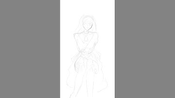 Digital art sketch practice timelapse #procreate #artdynamics #art #artist