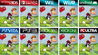 Rayman Origins In All Platforms Side By Side 4K