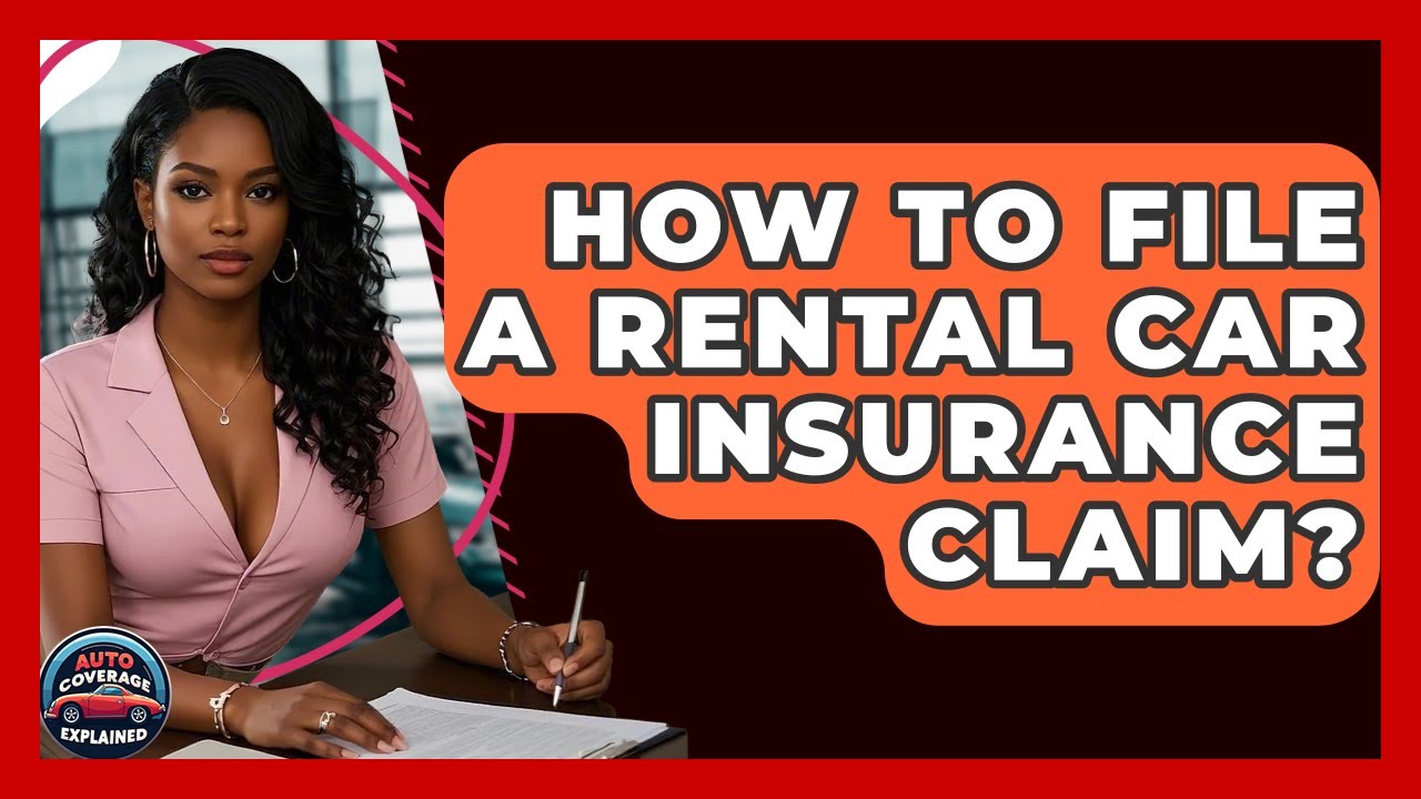 How To File A Rental Car Insurance Claim? - Auto Coverage Explained