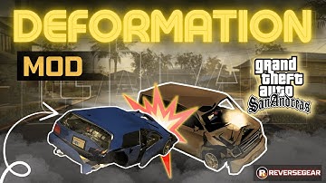 GTA SA(San Andreas) - Realistic Deformation Compilation(Mod) | Part-1
