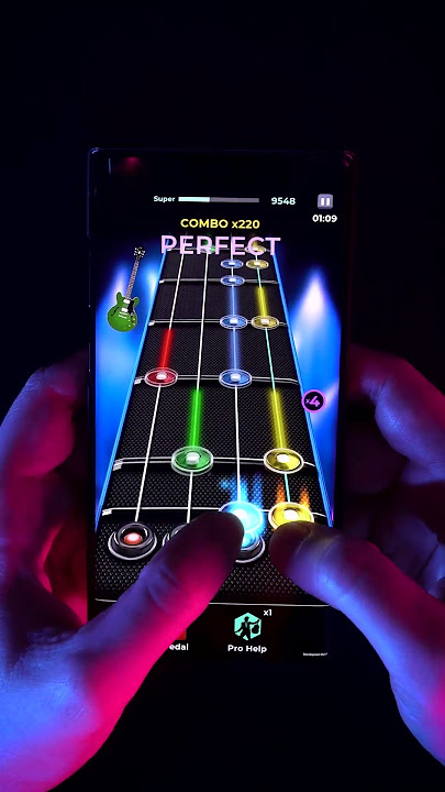 One of the hardest songs in Guitar Band 🎸😎 💥 #guitar #gaming #mobile #rockandroll #guitarhero