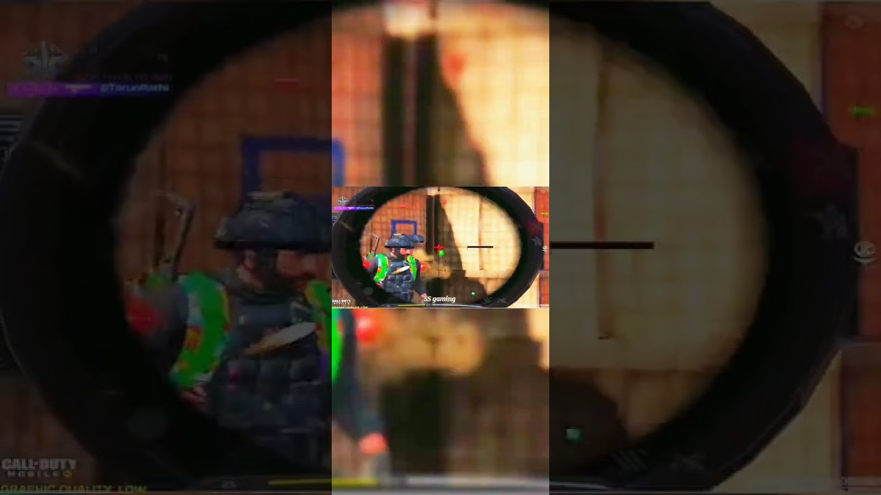 Sniper King Gameplay in 4K | Call of Duty Mobile Shorts 