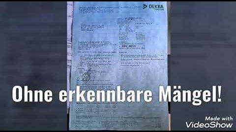KriminellerTÜV-Prüfer, der Skandal mit der Hauptuntersuchung!
