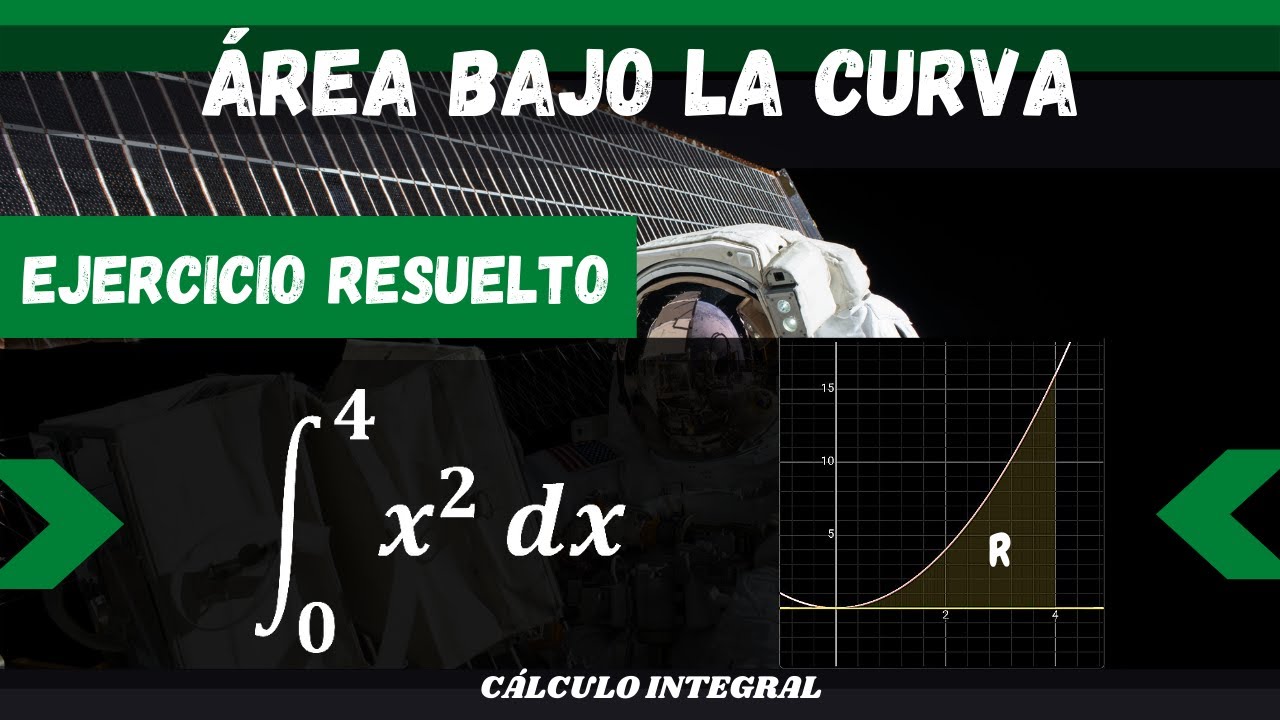 Área bajo la curva / Ejercicio resuelto / INTEGRALES DEFINIDAS - YouTube