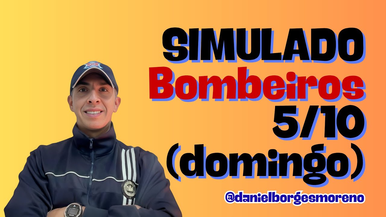 Simulado TAF Bombeiros dia 05/10 (domingo) - [CETE/GNU] Por que vc precisa fazer o simulado!