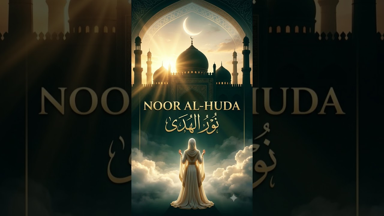 NOOR AL-HUDA (نور الهدى) ✨ | Arabic Spiritual Song | Divine Guidance & Peace #Shorts
