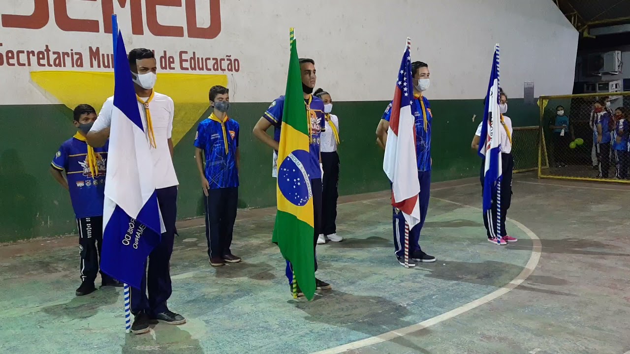 APRESENTAÇÃO DE BANDEIRAS - I CONCURSO DE ORDEM UNIDA FASE CLUBE _ HERÓIS DO REMANSO ❤️ (29.05.2021)
