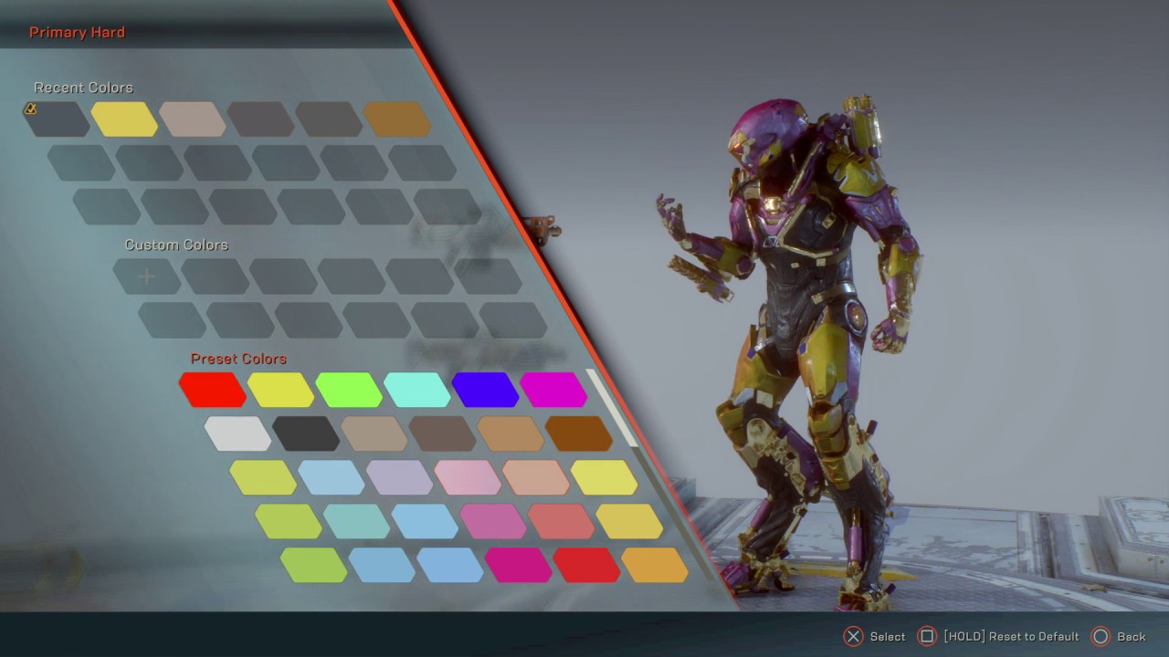Anthem Javelin Customization