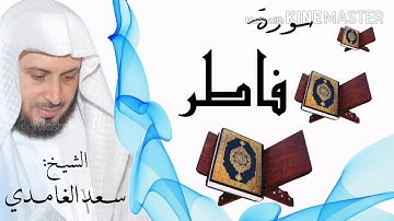 سورة فاطر / الشيخ سعد الغامدي Surat Fatir / Sheikh Saad al-Ghamidi