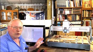 Download Lagu BEST NEW CHEAP CNC Router SainSMART 6050 Plus,  + UGS Universal G-Code Sender First test cut MP3