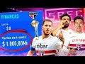 INVESTI 1 BILHÃO DE DOLS NO SÃO PAULO E CONTRATEI O HAZARD PARA GANHAR O MUNDIAL!!!