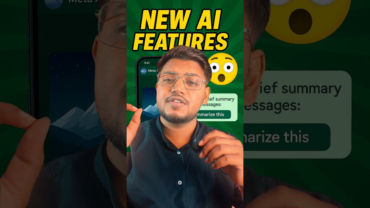 WhatsApp 2.0 is Here 😎 | Chat + AI + Smart Features! 