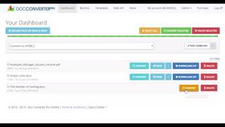 Doc Converter Pro Online Overview screenshot 5
