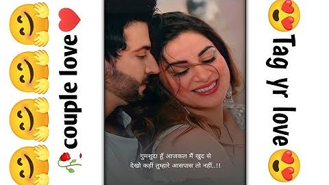 Sajna tere ❤pyaar me new 🥀WhatsApp status || Karan preeta♥️ love quote🥀 status