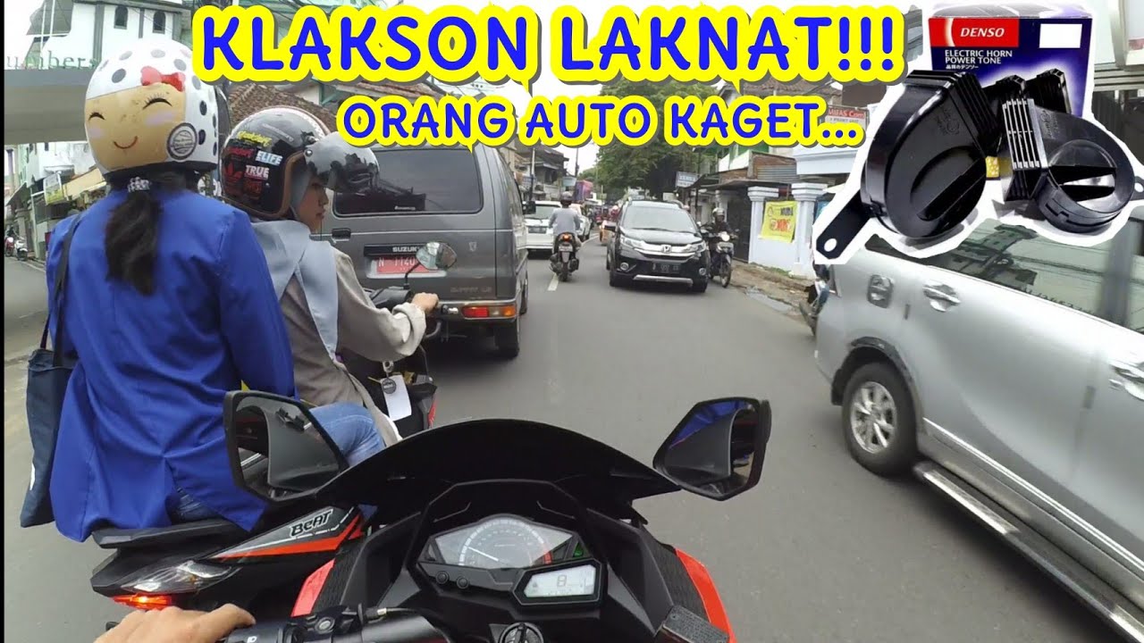 TEST SUARA KLAKSON KEONG DENSO WATERPROF PLUS RELAY | SUARANYA KENCENG