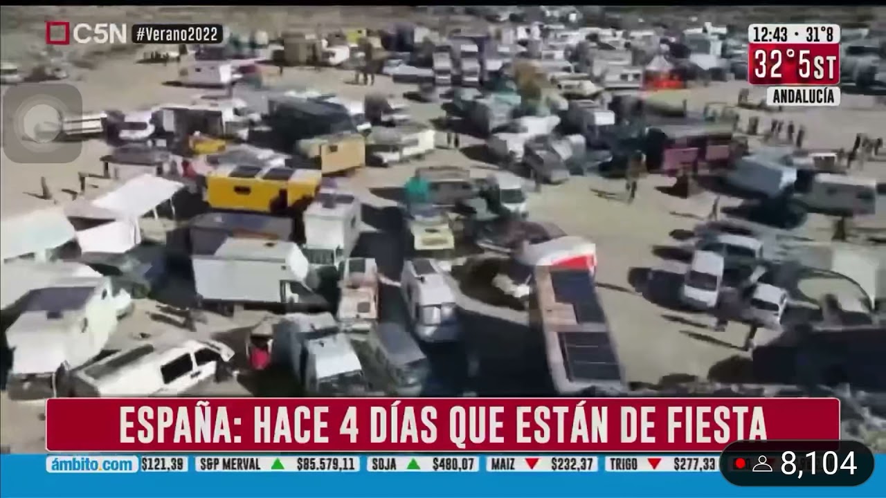 España: la Guardia Civil quiere desactivar una fiesta rave que comenzó el 31/12 y no termina