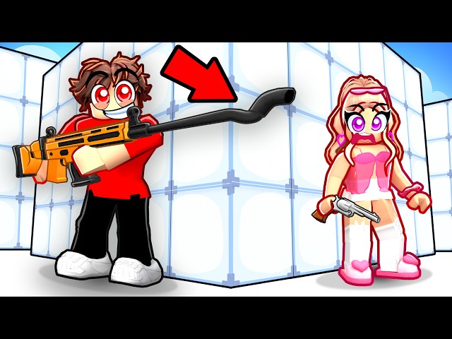 Trolling My Friend with MODDED Guns In Rivals...