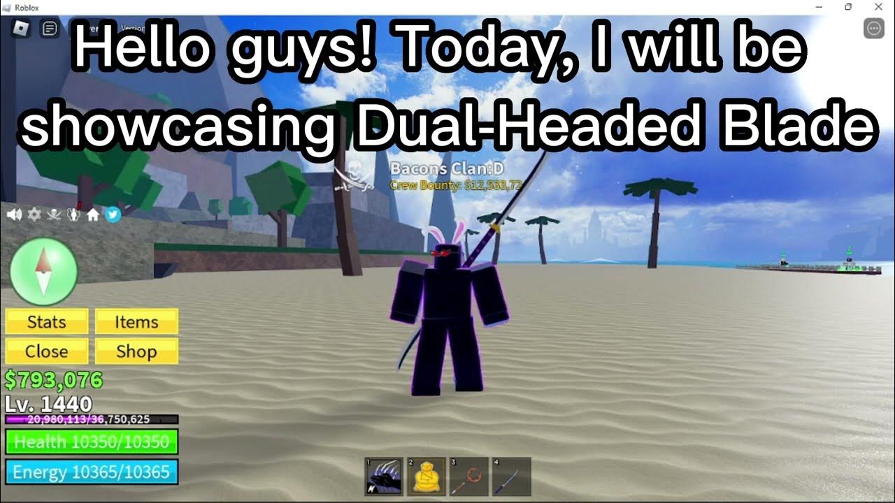 How to Get Dual Headed Blade in Roblox Blox Fruits