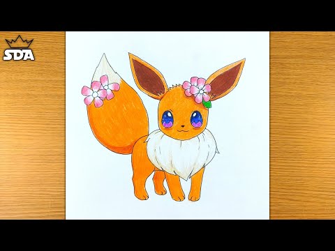 How To Draw Eevee Pokemon