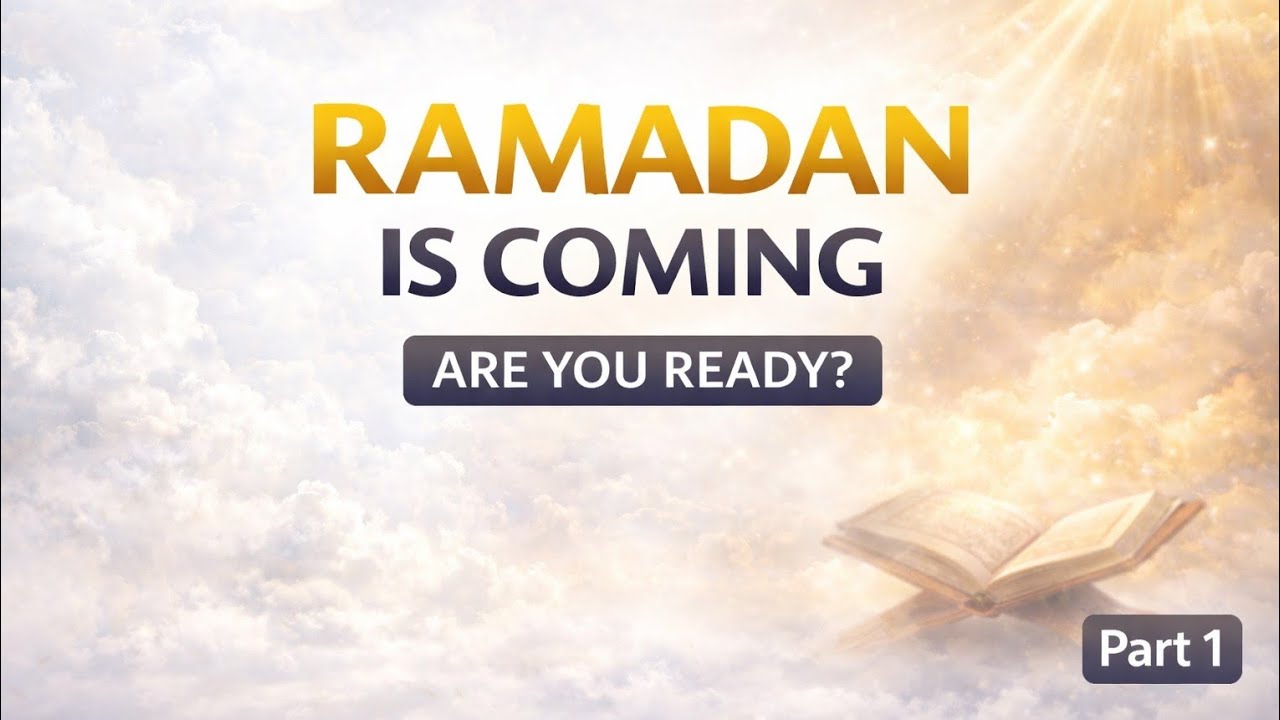 Ramadan 2026 Series | Part 1 | Spiritual Guidance by Moulana Ahmed Sulaiman Khatani