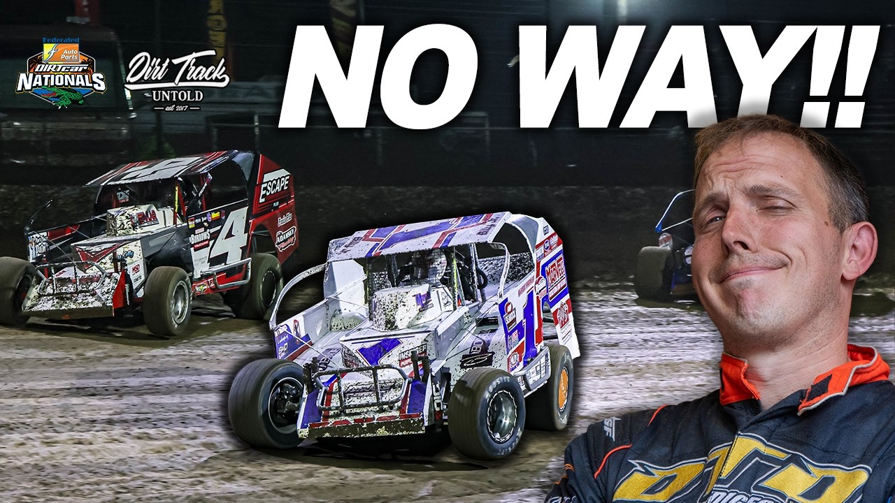 Столкновение на финишной прямой изменило весь наш вечер! | Второй день DIRTcar Nationals — Volusi...