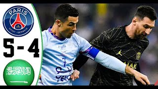 PSG vs Al Naser/Al helal full match. Messi vs Ronaldo