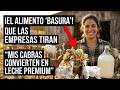El alimento 'basura' que las empresas tiran y que mis cabras convierten en leche premium
