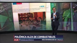 Polémica Alza De La Bencina 24 Horas Tvn Chile
