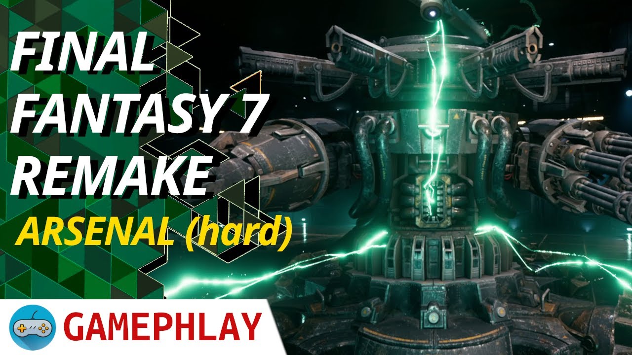 COMO DERROTAR ARSENAL EM FINAL FANTASY 7 REMAKE - MODO HARD - YouTube