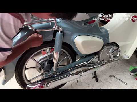 Video Cách lắp baga sau Super Cub 125 hàng Thái Lan (gắn ốc... - youtube