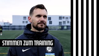 Stimmen Von Cheftrainer Fabio Initsch Und Jusuf Gazibegović Zum Ersten Training 2026.