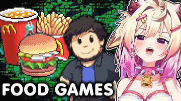 Why Were These Food Games Even Made?! | Rosiebellmoo Reacts to Jontron