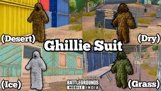 How To Find All Ghillie Suits With Ease In Bgmi In Training Mode