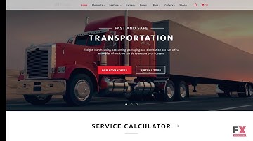 Cargo - Multipurpose Transportation Website Template TMT | Free Templ